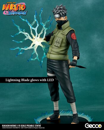 kakashi hokage statue