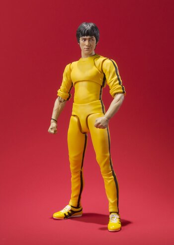 bruce lee yellow