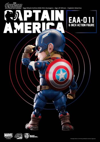Egg Attack Action No 11 Captain America Egg Attack Action No 11 Captain America