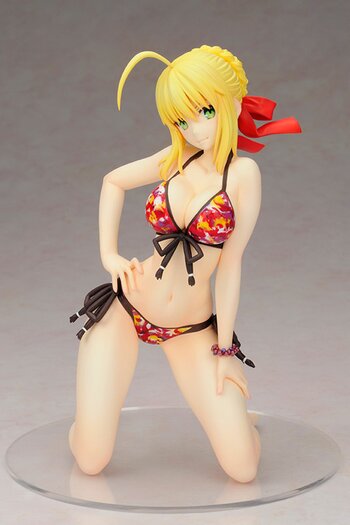 Fateextra Saber Extra Swimsuit Ver 16 Scale Figure Re Run Tokyo 4837