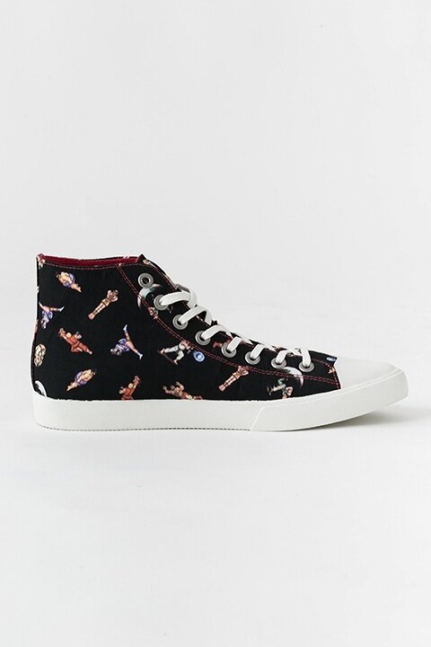 Adult Street Fighter High Top Sneakers