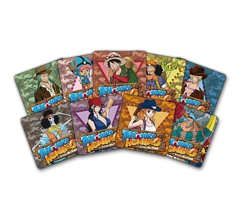 ワンピース　ONE PIECE　ウィンターワンピース　コースターセット　9枚入り Special Winter Event Winter One Piece 2016-2017 Coming to