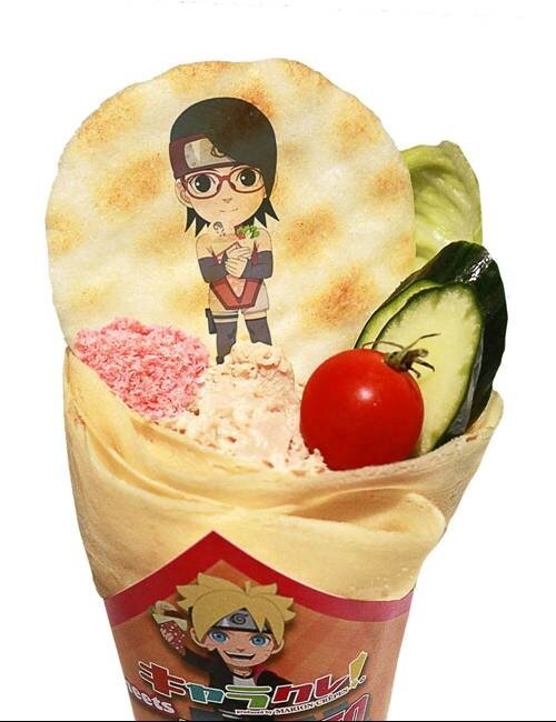 Naruto, Boruto, and Others on Crepes for a Limited Time! Inside, Sakura