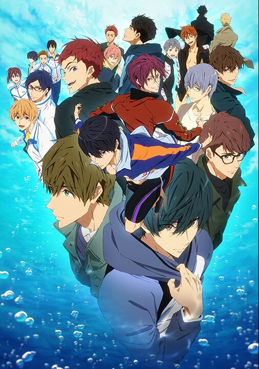 Free! Dive to the Future Releases Main Visual! | Anime News 