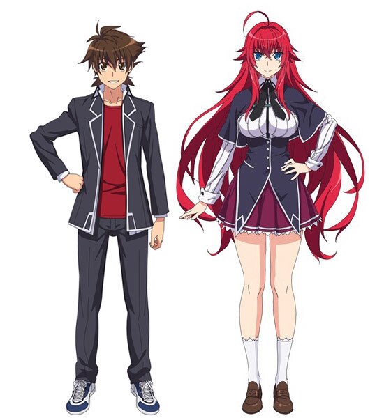 Characters appearing in High School DxD BorN Anime