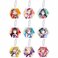 Love Live! Sunshine!! Reflector Keychain Charm: Mijuku Dreamer Ver. Box Set