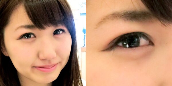 anime eye contacts before and after