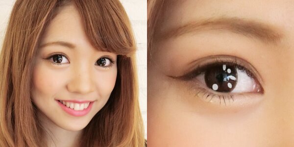 anime eye contacts before and after