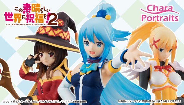 Action Figure Aqua Konosuba, Darkness Konosuba Figure