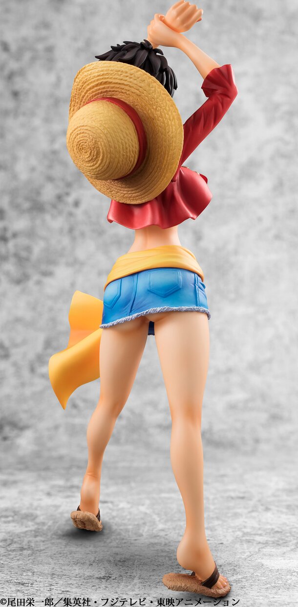A Sexy Scantily Clad Luffy It S No Dream Pre Orders Open For MegaHouse S P O P I R O Figure