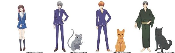 fruits basket characters and their animals