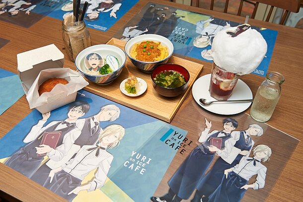 Yuri On Ice Cafe Makes History In Tokyo Photo Report Featured News Tom Shop Figures Merch From Japan