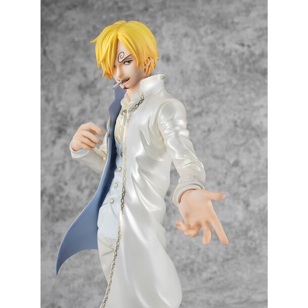 Anime One Piece Action Figure Sanji Whole Cake Island Wedding