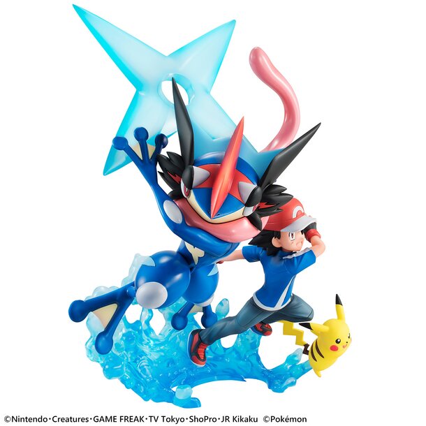 pokemon ash greninja figure