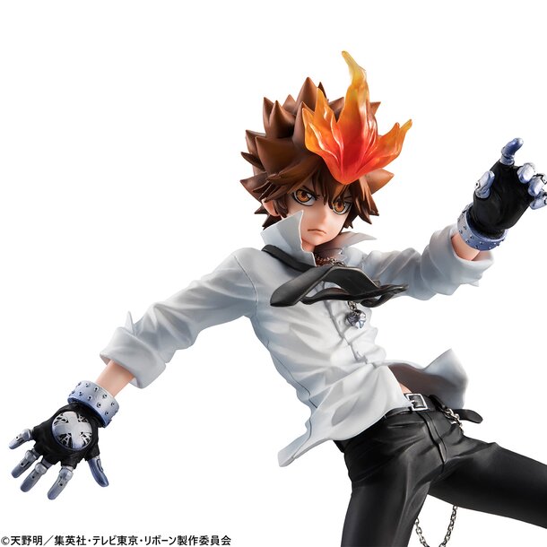 Tsuna And Hibari Of Reborn Face Off In Gem Figure Set Figure News 