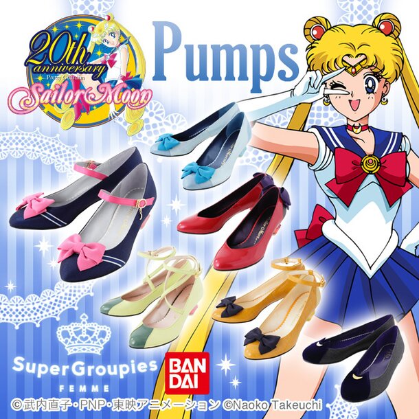 Cute Sailor Moon Shoes