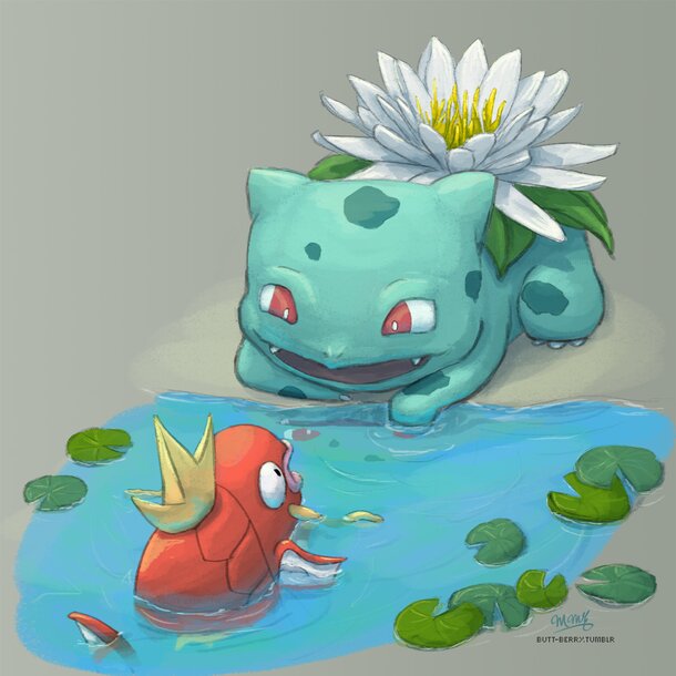 bulbasaur flower plush