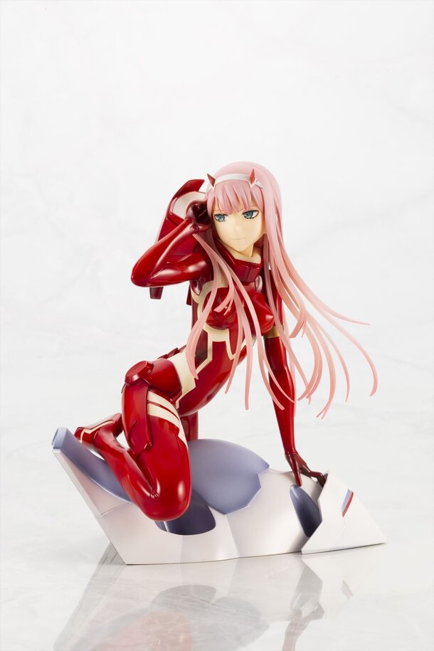 zero two figure white suit