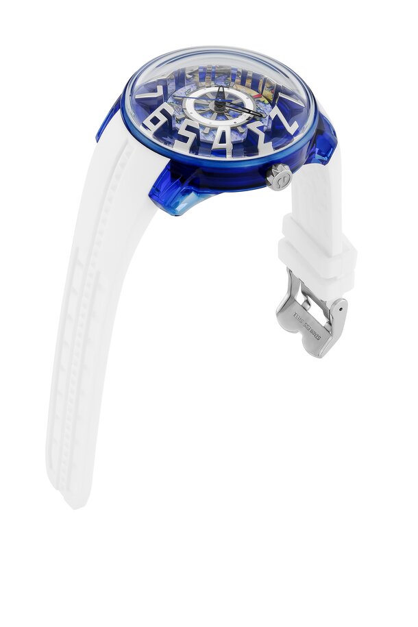 One piece wrist outlet watch