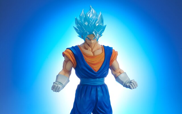 dragon ball super saiyan god super saiyan vegito extreme saiyan ichiban statue