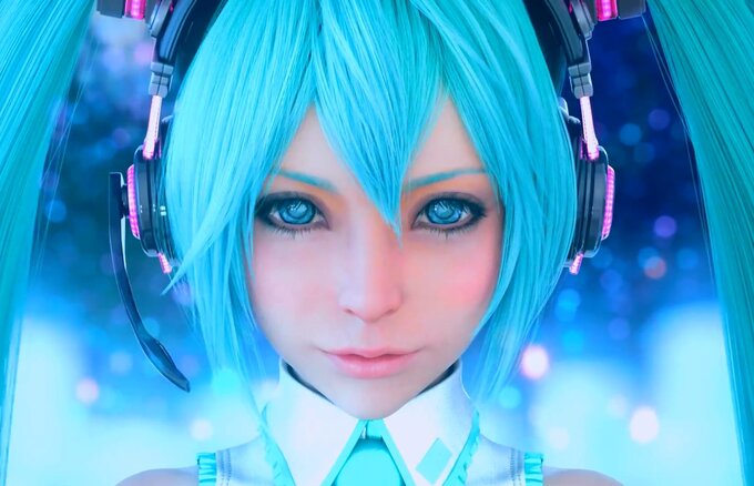 Hatsune Miku is Practically REAL with Square Enix’s Graphics Technology!