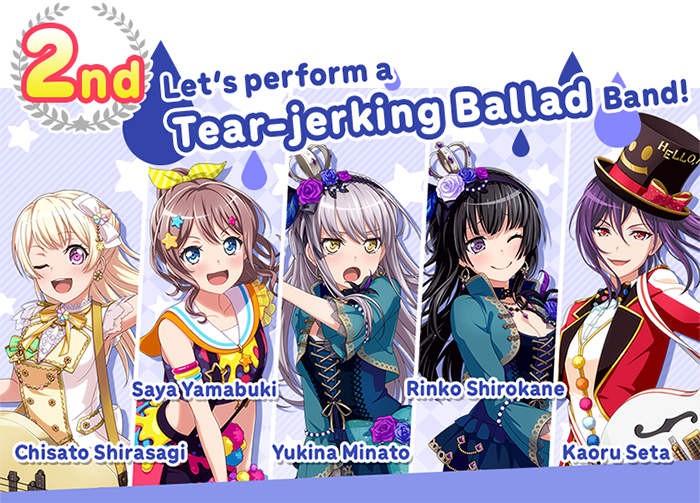 BanG Dream! Updates on X: The voting rankings for the various bands are  now updated on the BanG Dream! Girls Band Challenge webpage, just like in  the anime!   / X