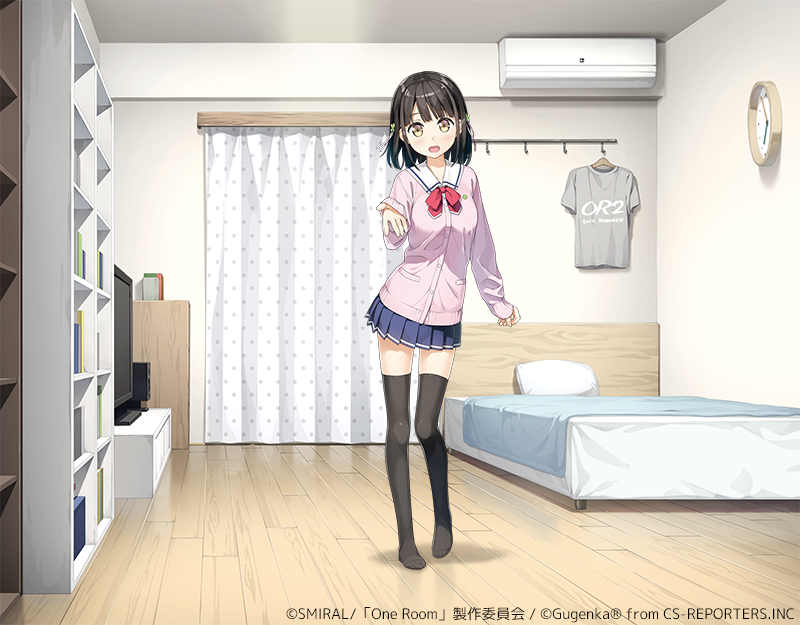 1 room girl. Нацуки Момохара. В одной комнате аниме. #Oneroom игра. Аниме комната в реальной жизни.