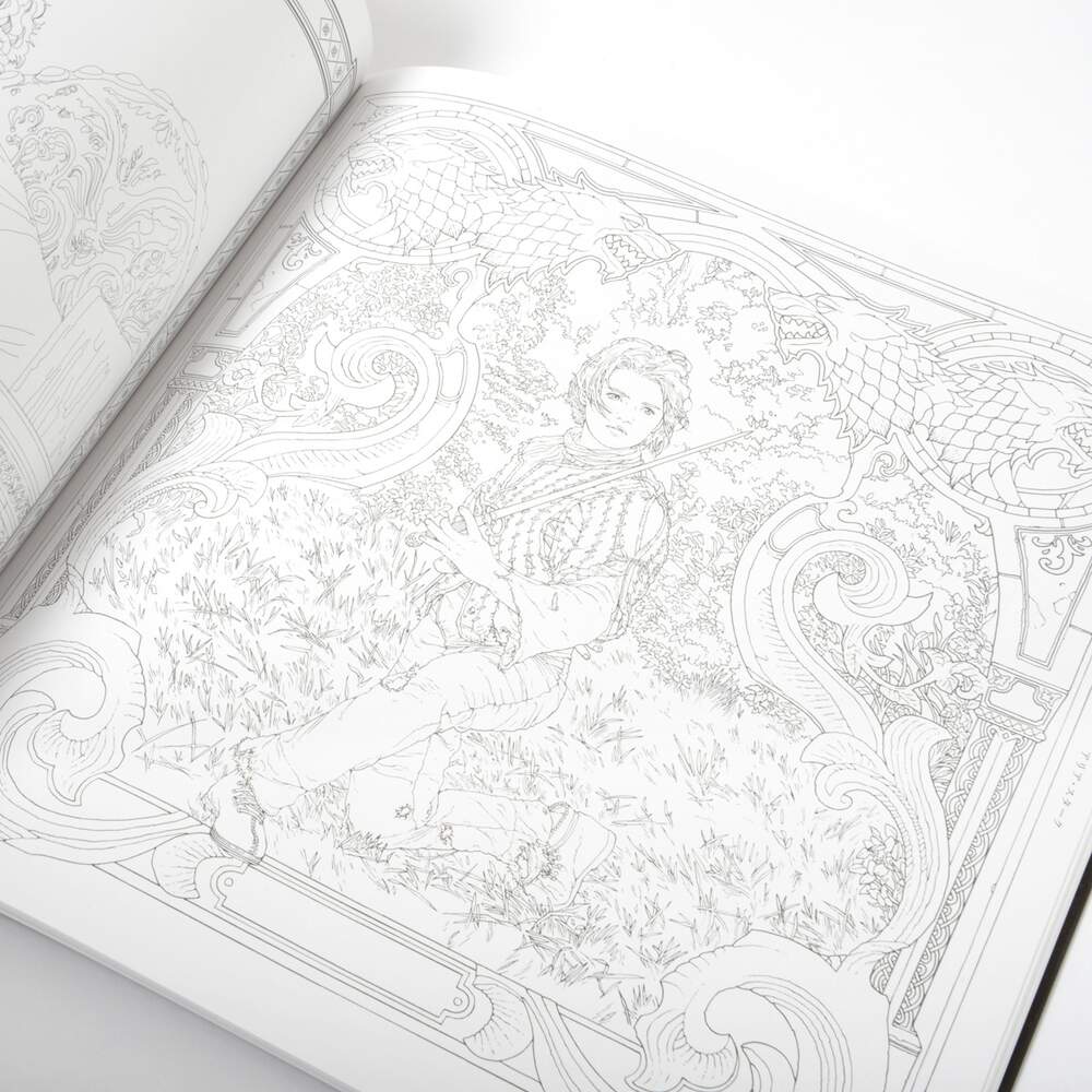 510+ Game Of Thrones Coloring Book HD