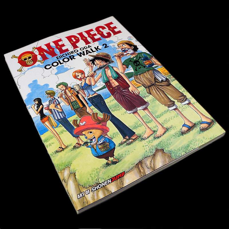 Art Book One Piece Color Walk 1 2 Set Eichiro Oda Japanese Anime