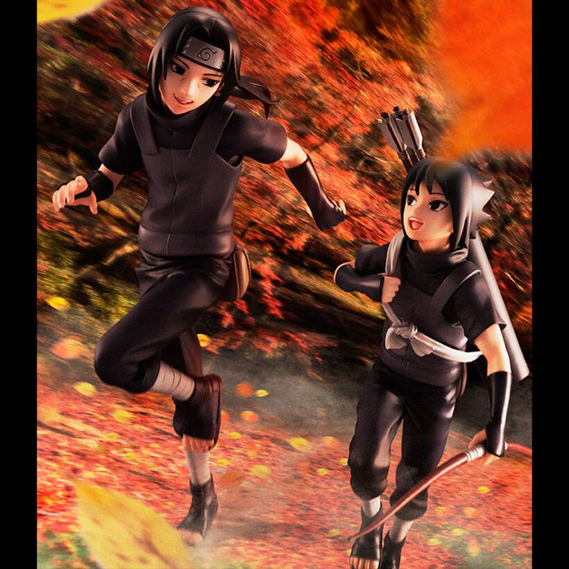 Gem Series Naruto Shippuden Itachi Uchiha Sasuke Uchiha Set