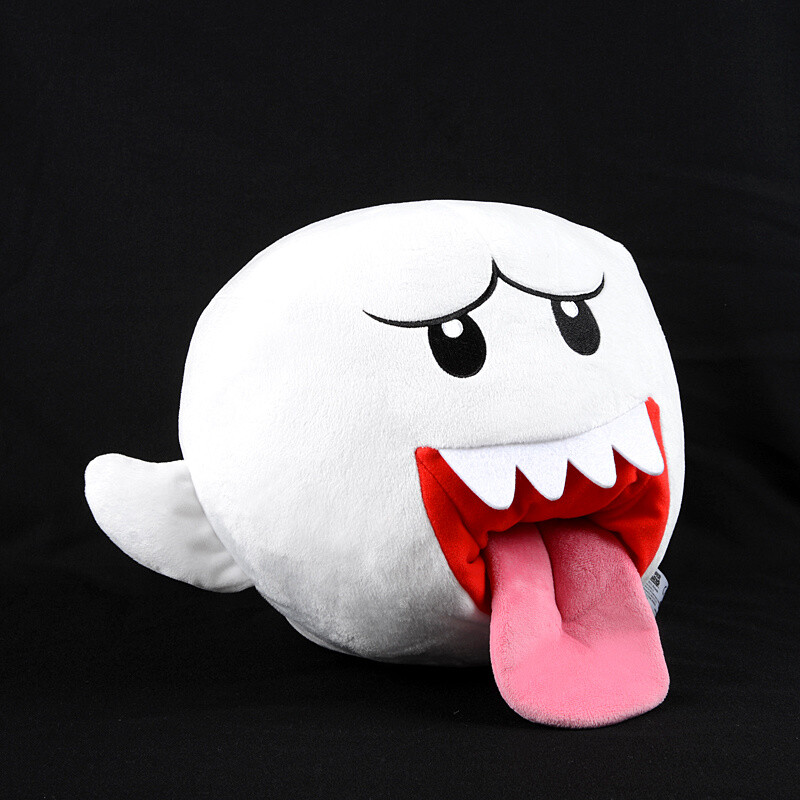 super mario galaxy boo mario plush