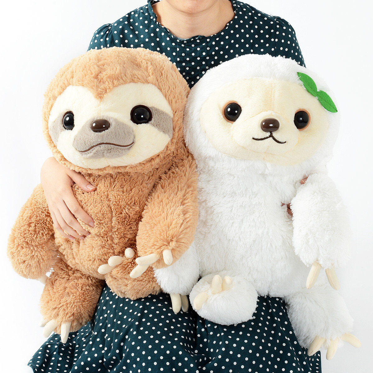 two toed sloth plush