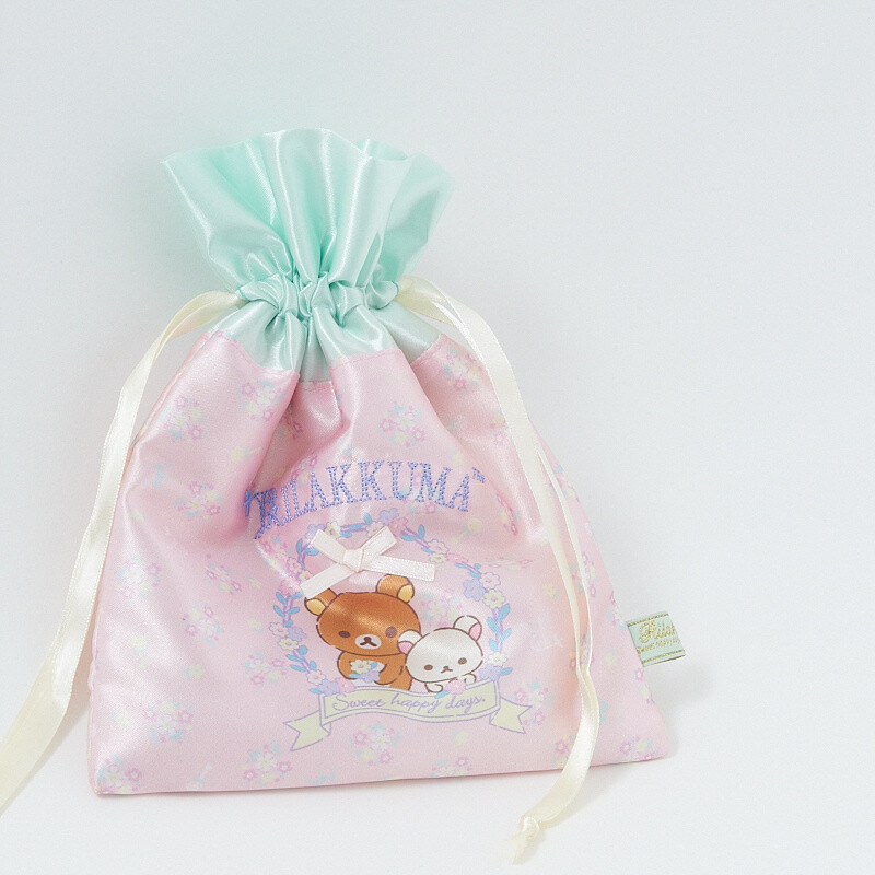 rilakkuma drawstring bag