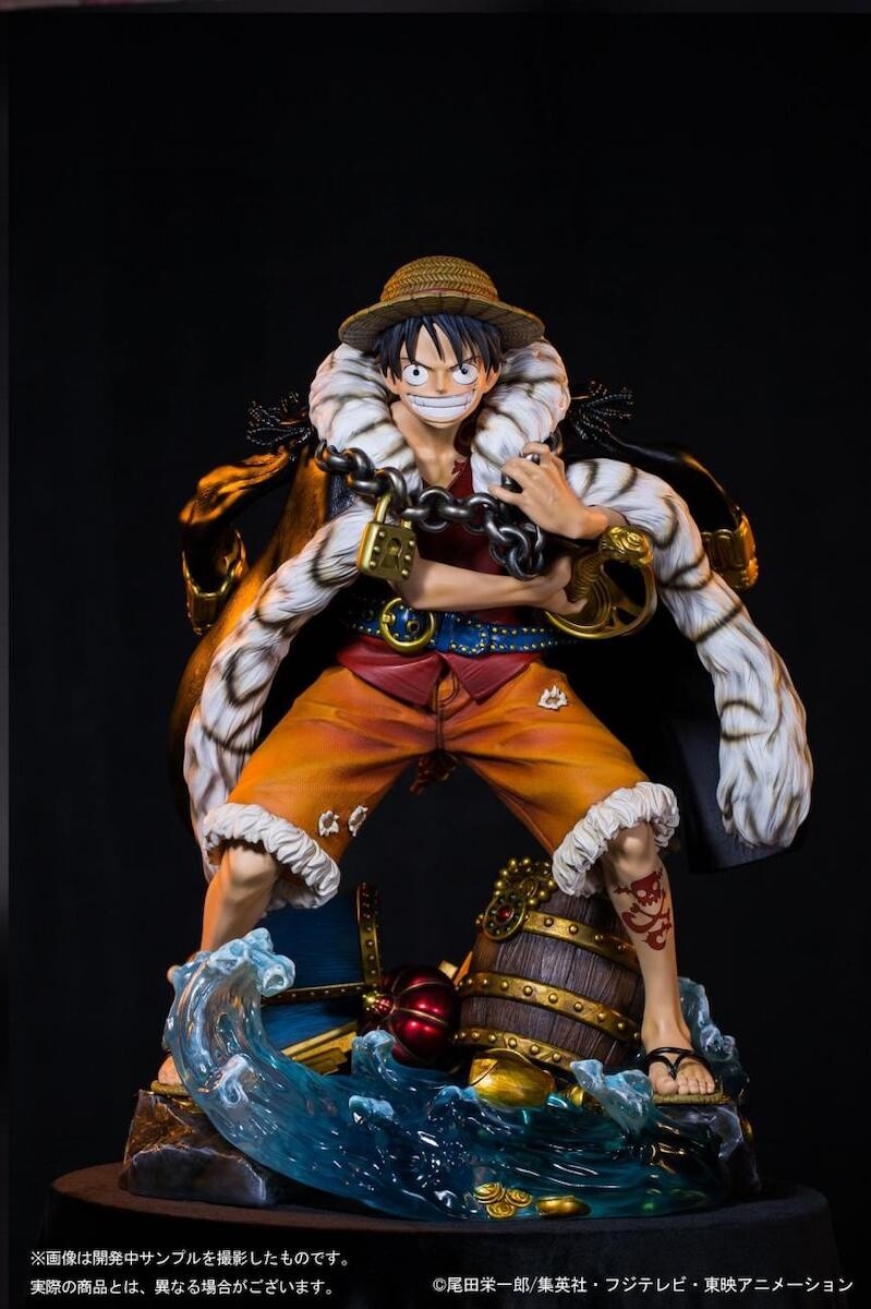 One Piece Log Collection Big Statue Series Monkey D. Luffy: Unique Art