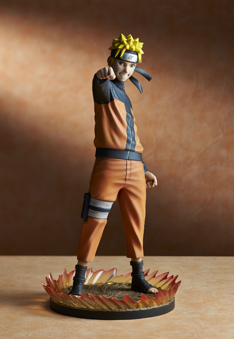 big naruto statues