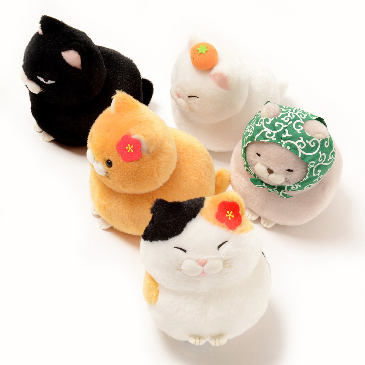 Hige Manjyu Fuku Cat Plush Collection (Standard) | Tokyo Otaku Mode Shop