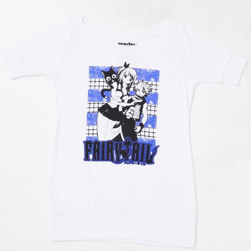 Fairy Tail Happy, Lucy & Natsu Girls’ T-Shirt | Tokyo Otaku Mode Shop
