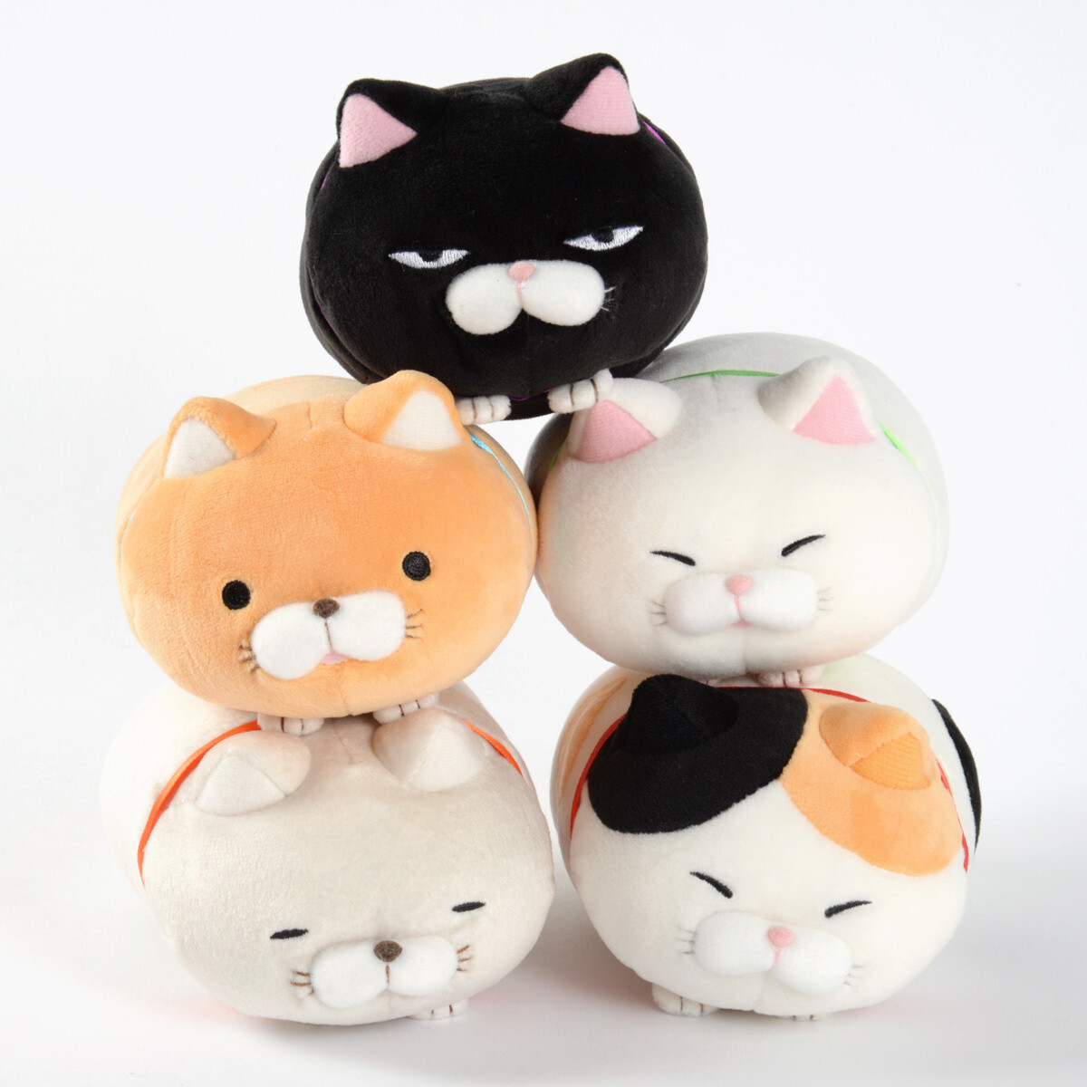 Tsumeru! Mochikko Hige Manjyu Cat Plush Collection (Mascot) | Tokyo ...