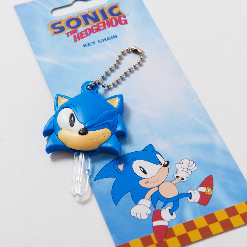 Sonic the Hedgehog Classic Sonic Key Cap Keychain | Tokyo Otaku Mode Shop