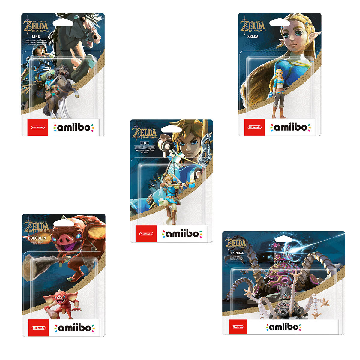 amiibo figures zelda breath of the wild