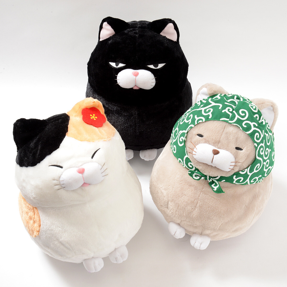 Hige Manjyu Fuku Cat Plush Collection (Big) | Tokyo Otaku Mode Shop