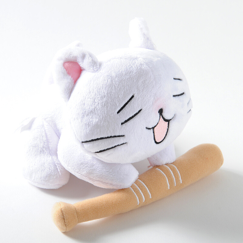 Miitaro Sharpening Claws on a Bat Plush Tokyo Otaku Mode Shop
