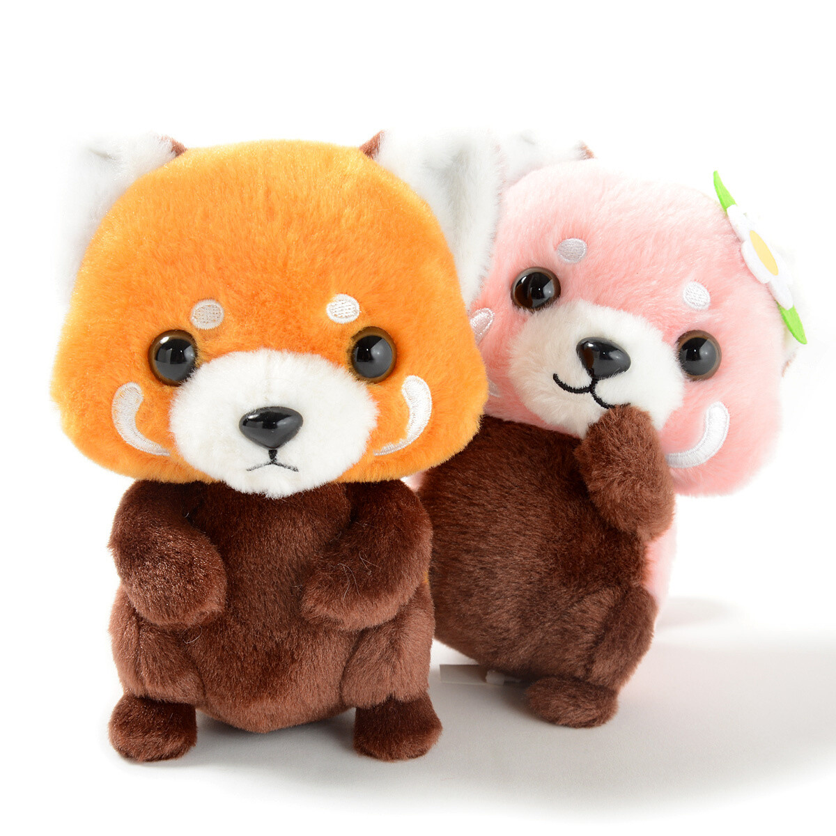 big red panda plush