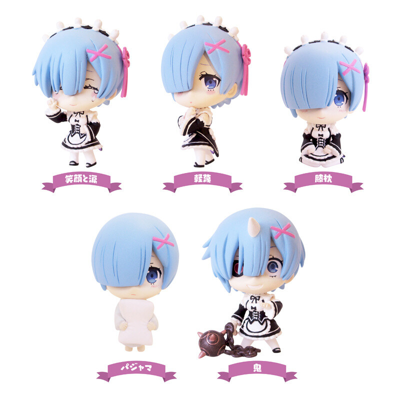 ReZero Starting Life in Another World Lots of Rem! Figure Collection