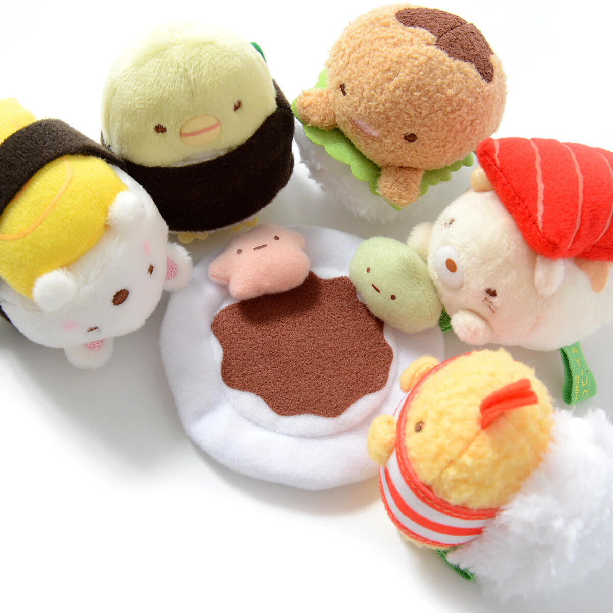 sumikko gurashi sushi plush