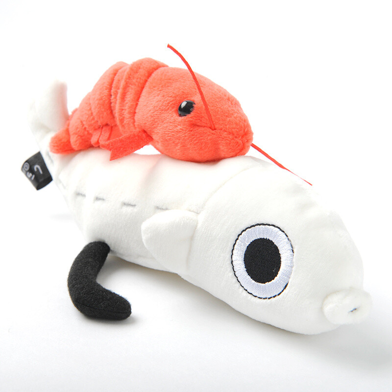 prawn plush toy