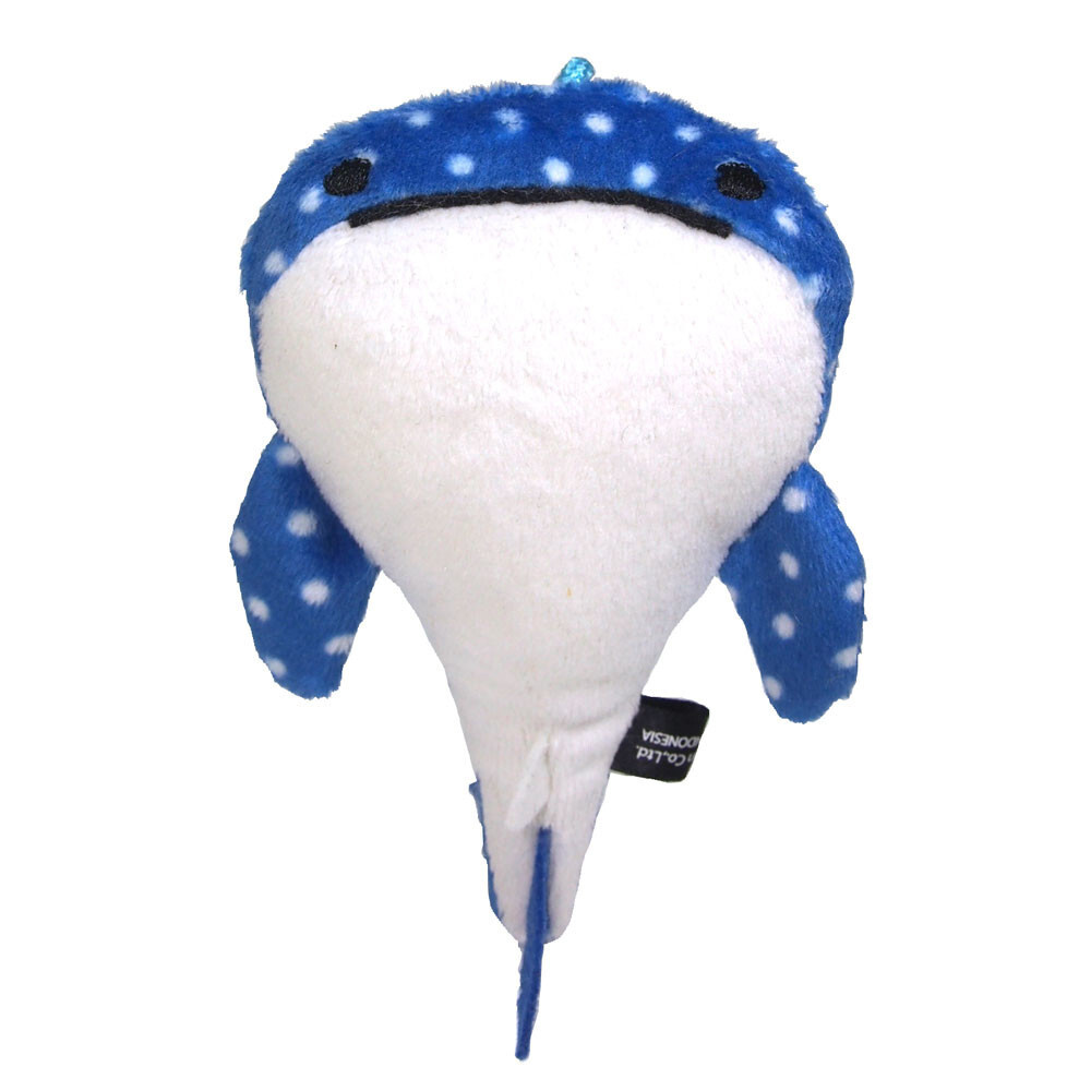 whale plush keychain