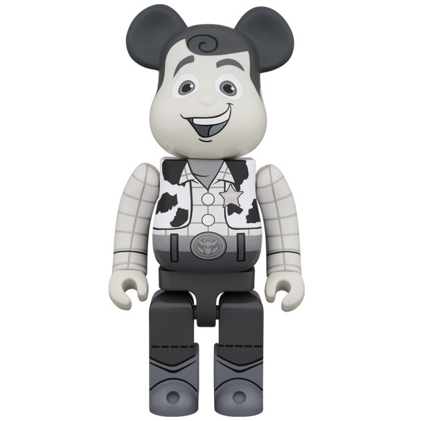 BE@RBRICK Toy Story Woody Black & White Ver. 400%: MEDICOM TOY ...