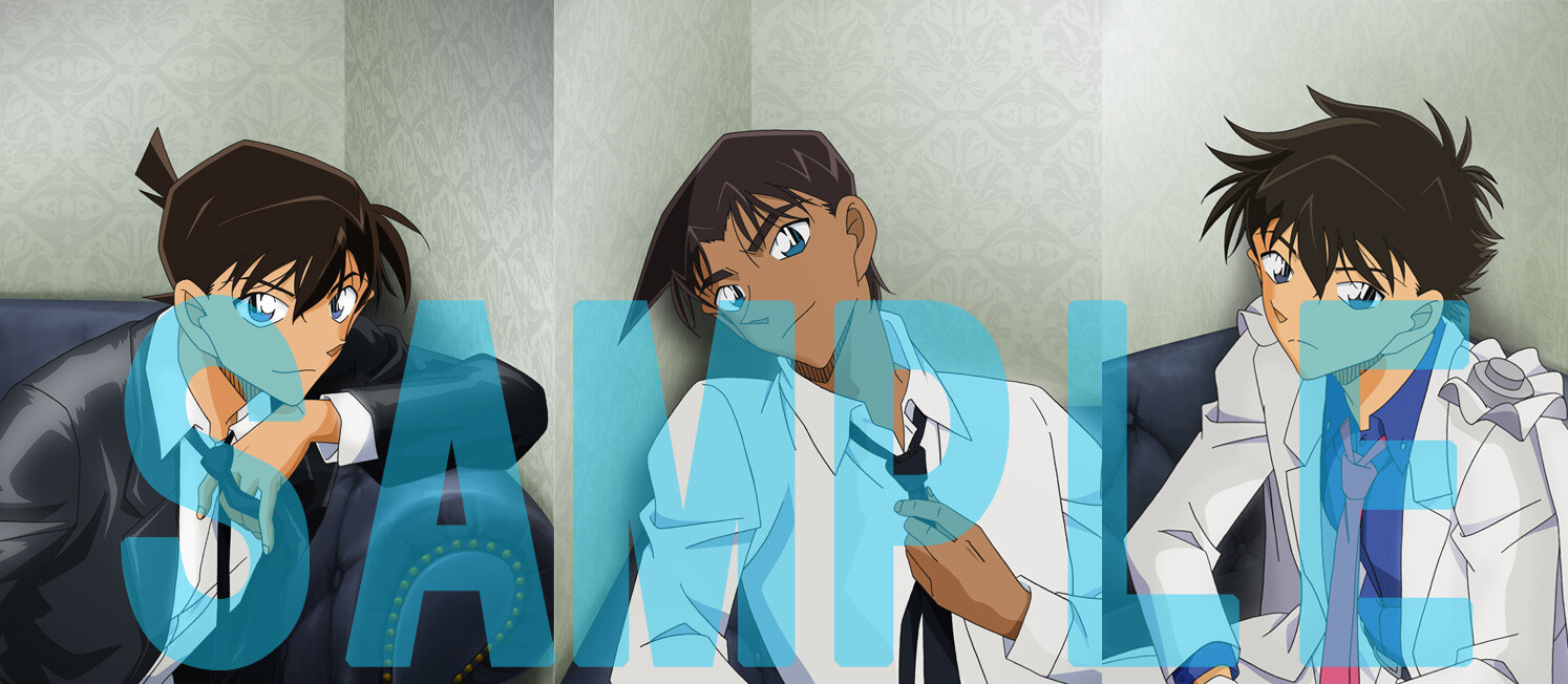 Kudo Shinichi, Hattori Heiji, And Kaitou Kid On New Goods | Tokyo Otaku ...