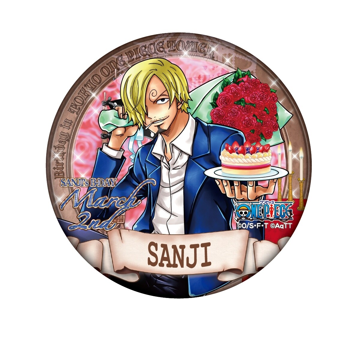 Sanji Birthday Party at Tokyo One Piece Tower in March! Tokyo Otaku Mode News